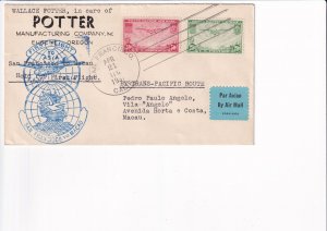 San Francisco to Macao, 1937 1st Flt Pacific Clipper (22728)