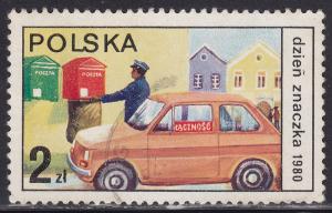 Poland 2419 Stamp Day, Mail Pick-Up 2.00zł 1980