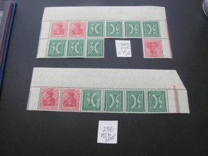 GERMANY 1921 MNH/HINGED MI. H35 BOOKLKET PANE 60 EUROS (129) SEE MY STORE