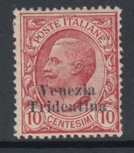 Italy 1918 - Venezia Tridentina - Sassone n.22 MH* some overpr. particularities