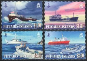 Pitcairn Island Stamp 718-721  - Supply ships