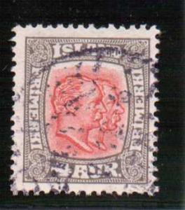 Iceland  Scott#  101  Used