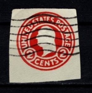 #U432 Washington (Blue) Cut Square  - Used