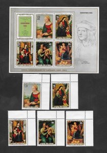 SD)1983 COOK ISLANDS FROM THE CHRISTMAS SERIES, 5TH CENTENARY OF THE BIRTH OF RA