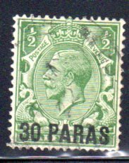 Great Britain Offices in Turkey / British Levant #55, light cancel, CV $13.50