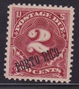 Puerto Rico Stamp Postage Due J2 Mint Never Hinged 25 Degree Overprint MNH XF++