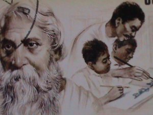 ​CENTRAL AFRICA-1977-PROMOTION-NOBEL PRICE WINNER-CTO FANCY CANCEL S/S VF-$5