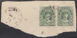 Newfoundland 1911 used Sc #104 N.F.L.D. RY T.P.O. SP 5 15 Ry62