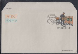 Sweden FDC -Mar 1978, 1.3 Kr Stationary Envelope 