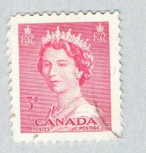 Canada 327 Used QEII 1953 (BP59738)