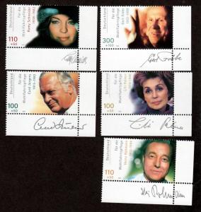 Germany B873-B877 Mint NH!