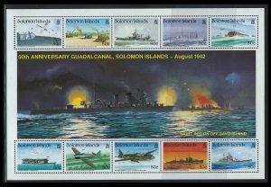 Soloman Islands Scott 728 MNH! Souvenir Sheet!