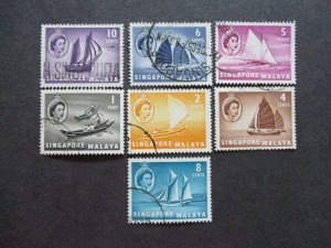 Singapore #28-34 Used - (1C9) WDWPhilatelic 