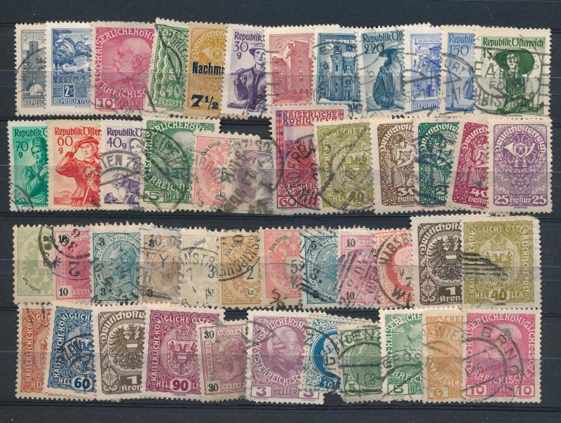 Austria - Small Lot of Used Stamps  (AUT-011)