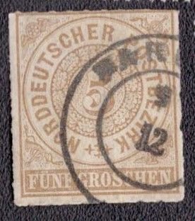 North German Confederation - 6 1868 Used