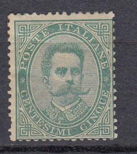 Italy - 1879 King Humbert I 5c Sc#45 - MH (94)