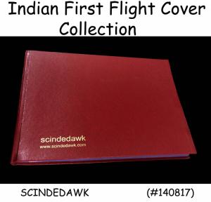 GREAT COLLECTION of INDIA First Flight Covers FFC in a Special Album