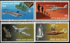 PAPUA NEW GUINEA 1972  AVIATION MNG