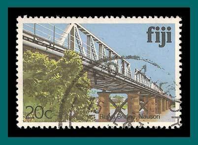 Fiji 1979 Rewa Bridge, Nausori, used  418,SG589A