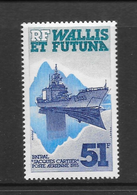 WALLIS & FUTUNA  #C143  SHIP-JACQUES CARTIER   MNH