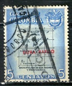 Colombia; 1957: Sc. # C289: Used Single Stamp