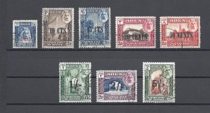 ADEN/SEIYUN 1951 SG 20/27 USED Cat £110