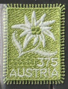 2005 Austria - Sc 2019 - MNH VF - 1 single - Embroidered