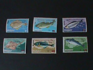 PABAY-GREAT BRITAIN-1961-ST.1200-FISHES-EMERGENCY INTL.POSTAGE MNH-VF-