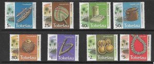 TOKELAU SG208/15 1994 HANDICRAFTS MNH (m)