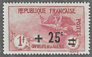 France (1922) - Scott # B18,  MNH