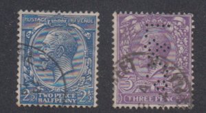 Great Britain - 1912-13 - SC 163-64 - Used