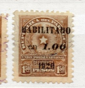 Paraguay 1920 Early Issue Fine Used 1P. Optd Surcharged NW-175667