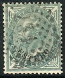 Italian Levant-Emiss. gener. Cent. 5 lower right corner not modified