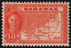 Sarawak  # 195   Mint VF NH   Cat $ 2.75