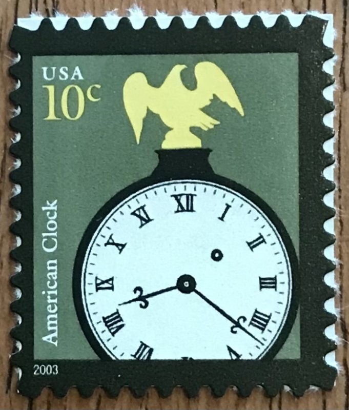 US #3757 MNH Single American Clock SCV $.25