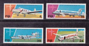 Fiji # 367-370, Airplanes,  Mint NH