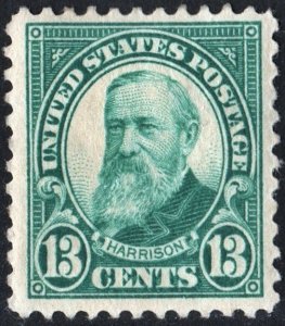 SC#622 13¢ Benjamin Harrison (1926) MHR