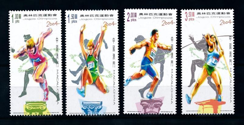 [76782] Macau 2004 Olympic Games Athens Athletics  MNH