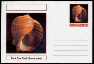 CHARTONIA, Fantasy - Giant Tun Shell - Postal Stationery Card...