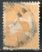 Australia; 1913: Sc. # 6: Die I Used Single Stamp