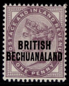 BRITISH BECHUANALAND QV SG33, 1d lilac, NH MINT.