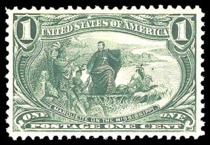 U.S. TRANS-MISS. ISSUE 285  Mint (ID # 89929)