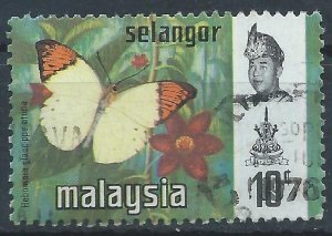 Selangor 1971 - 10c Litho - SG150 used