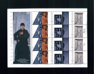 United States 32¢ Sculptor Louise Nevelson Postage Stamp #3379-83 MNH Full Sheet