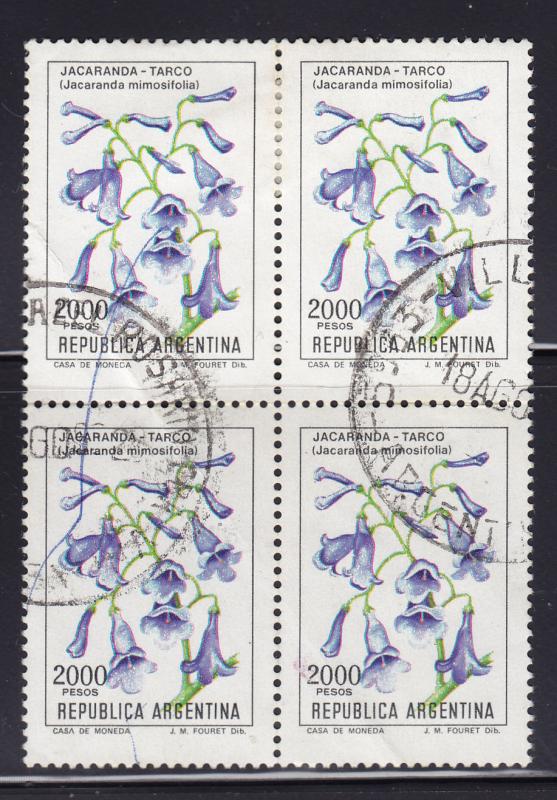 Argentina 1350 Flowers 1982