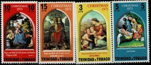 TRINIDAD AND TOBAGO  1971 CHRISTMAS  MH