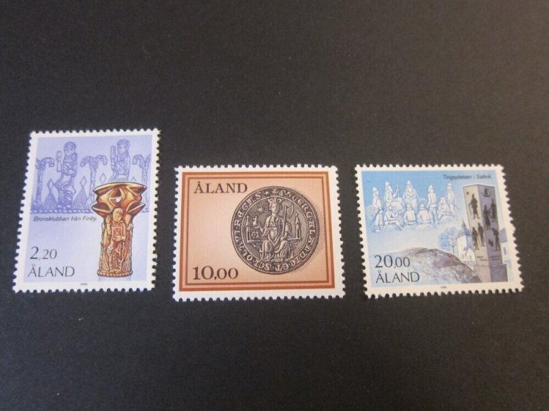Finland Aland 1984 Sc 15,20,22 MNH