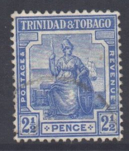 Trinidad Tobago Scott 4 - SG151, 1913 Britannia 2.1/2d MH*