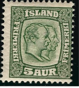 Iceland Attractive Sc#74 Mint Avg/Fine $95.00...Worth a  Look!!