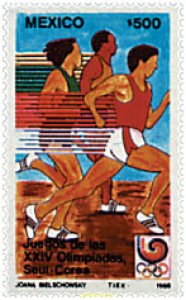 71337 MNH MEXICO 1988 24 JUEGOS OLIMPICOS VERANO SEUL 1988
